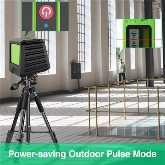 Self-Leveling Laser Level 150ft Outdoor Cross Line Laser, Selectable Laser Lines - Picture 4 of 6